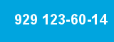 929 123-60-14